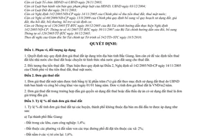 Quyết định 67/2010/QĐ-UBND  đơn giá thuê đất