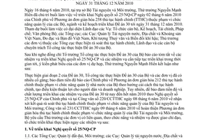 Thông báo 130/TB-BTNMT ý kiến chỉ đạoThứ trưởng Nguyễn Mạnh Hiển