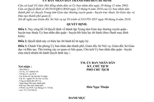 Quyết định 41/2010/QĐ-UBND công bố văn bản hết hiệu lực thi hành