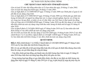 Quyết định 1488/QĐ-UBND điều chỉnh Quyết định 1242/QĐ-UBND