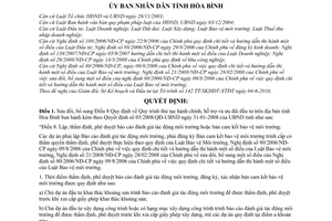 Quyết định 11/2010/QĐ-UBND sửa đổi Quyết định 03/2008/QĐ-UBND