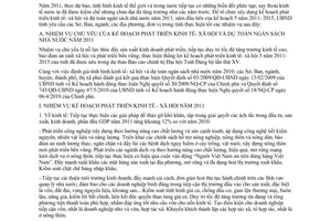 Chỉ thị 09/CT-UBND 2010 kế hoạch phát triển kinh tế xã hội dự toán ngân sách nhà nước 2011 Quảng Trị