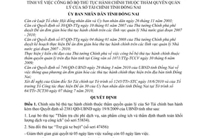 Quyết định 1780/QĐ-UBND  sửa đổi Quyết định 2381/QĐ-UBND