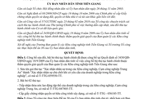 Quyết định 2046/QĐ-UBND công bố sửa đổi, bãi bỏ thủ tục hành chính