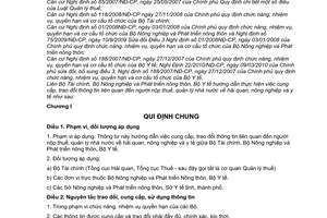 Thông tư liên tịch 98/2010/TTLT/BTC-BNNPTNT-BYT cung cấp, trao đổi thông tin