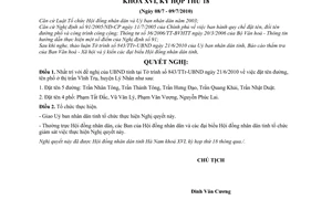 Nghị quyết 07/2010/NQ-HĐND đặt tên đường, tên phố ở thị trấn