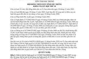 Nghị quyết 07/2010/NQ-HĐND bãi bỏ Nghị quyết 19/2007/NQ-HĐND