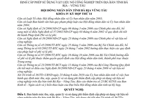 Nghị quyết 07/2010/NQ-HĐND mức thu nộp quản lý sử dụng phí thẩm định