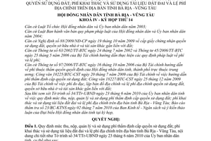 Nghị quyết 06/2010/NQ-HĐND  mức thu, nộp, quản lý sử dụng phí thẩm định