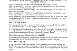 Thông tư 101/2010/TT-BTC hướng dẫn miễn thuế nhập khẩu