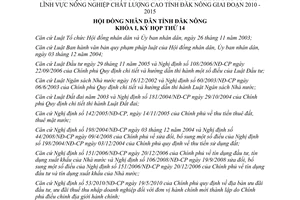 Nghị quyết 12/2010/NQ-HĐND chính sách khuyến khích đầu tư