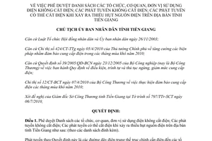 Quyết định 2122/QĐ-UBND 2010 đơn vị sử dụng điện không cắt điện khi xảy ra thiếu hụt nguồn điện Tiền Giang
