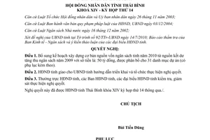 nghị quyết số 45/2010/NQ-HĐND kế hoạch xây dựng cơ bản nguồn vốn ngân sách Hà Tĩnh 2010