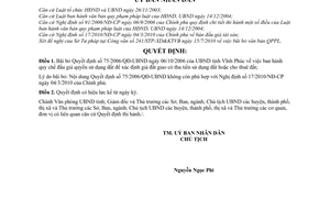 Quyết định 17/2010/QĐ-UBND b&#227;i bỏ Quyết định 75/2006/QĐ-UBND về Quy chế đấu gi&#225;