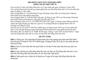 Nghị quyết 191/2010/NQ-HĐND Quy định khuyến khích phát triển công nghiệp