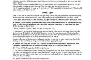 Quyết định 28/2010/QĐ-UBND sửa đổi bãi bỏ văn bản pháp luật
