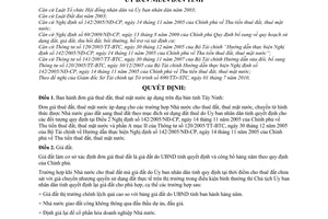 Quyết định 33/2010/QĐ-UBND đơn giá thuê đất,  mặt nước