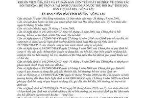 Quyết định 25/2010/QĐ-UBND Quy định trình tự, thủ tục kiểm kê bắt buộc