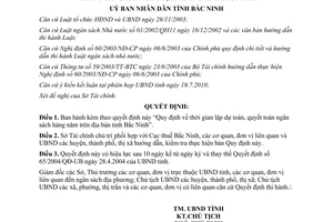 Quyết định 93/2010/QĐ-UBND Quy định thời gian lập dự toán quyết toán ngân sách