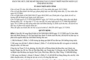 Quyết định 22/2010/QĐ-UBND sửa đổi Quyết định 96/2009/QĐ-UBND