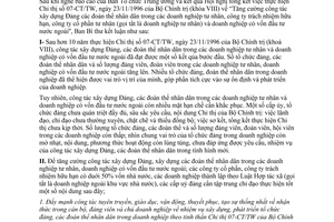 Kết luận 80-KL/TW tiếp tục đẩy mạnh thực hiện Chỉ thị 07-CT/TW