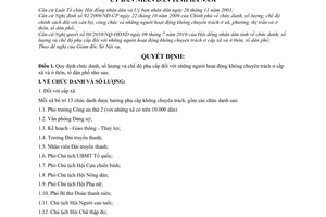 Quyết định 23/2010/QĐ-UBND chế độ phụ cấp người hoạt động không chuyên trách