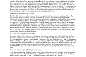 Chỉ thị 01/2010/CT-UBND tăng cường quản lý chất lượng công trình xây dựng