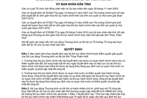 Quyết định 1392/QĐ-UBND công bố bộ thủ tục hành chính