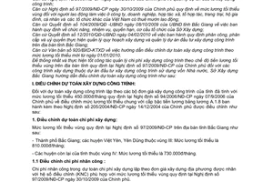 Công văn 316/SXD-KTXD hướng dẫn điều chỉnh dự toán theo mức lương tối thiểu mới