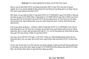 Công văn 4372/CT-KT1 kê khai bổ sung thuế giá trị gia tăng hoa hồng đại lý hãng