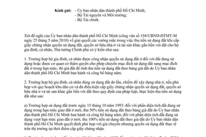 Công văn 1173/TTg-KTN  thu tiền sử dụng đất