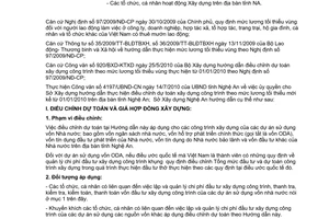 Công văn 1204/SXD-KTKH hướng dẫn điều chỉnh dự toán xây dựng công trình