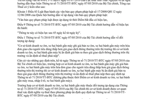 Công văn 2756/TCT-CS hướng dẫn Thông tư 71/2010/TT-BTC