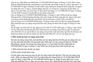 Thông báo 470/TB-UBND hướng dẫn điều chỉnh dự toán xây dựng công trình