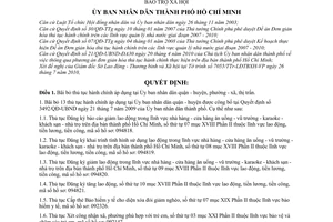 Quyết định 55/2010/QĐ-UBND bãi bỏ thủ tục hành chính