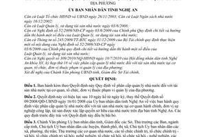 Quyết định 61/2010/QĐ-UBND phân cấp quản lý nhà nước tài sản nhà nước