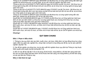 Thông tư 37/2010/TT-BYT quản lý đề tài nghiên cứu khoa học và dự án