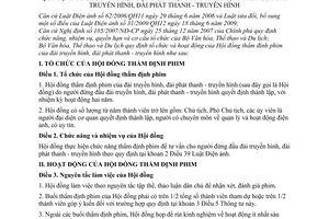 Thông tư 08/2010/TT-BVHTTDL tổ chức hoạt động Hội đồng thẩm định