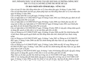 Quyết định 40/2010/QĐ-UBND  chế độ thu phí thẩm định