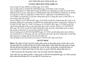 Quyết định 62/2010/QĐ-UBND đối tượng nộp được miễn mức thu chế độ thu