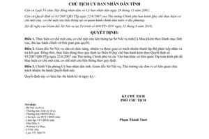 Quyết định 1302/QĐ-UBND 2010 thực hiện cơ chế một cửa một cửa liên thông Sở Nội vụ Cà Mau