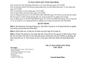 Quyết định 08/2010/QĐ-UBND quản lý sử dụng kinh phí sự nghiệp môi trường