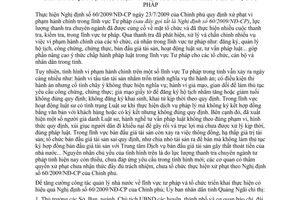 Chỉ thị 16/2010/CT-UBND xử phạt vi phạm hành chính lĩnh vực Tư pháp Quảng Ngãi