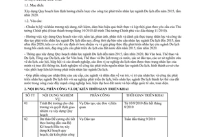 Công văn 3015/KH-BVHTTDL Quy hoạch phát triển nhân lực ngành du lịch