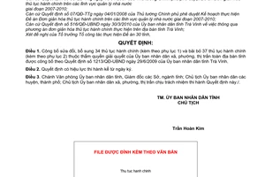 Quyết định 1622/QĐ-UBND công bố sửa đổi và bãi bỏ thủ tục hành chính