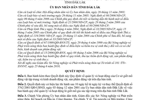 Quyết định 23/2010/QĐ-UBND quản lý hoạt động Cơ sở giết mổ động vật