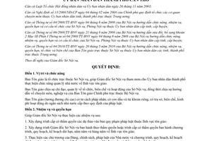 Quyết định 33/2010/QĐ-UBND Chức năng nhiệm vụ Ban tôn giáo Cần Thơ