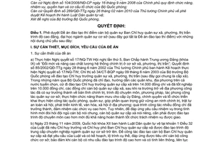 Quyết định 1388/QĐ-TTg  phê duyệt Đề án đào tạo thí điểm cán bộ quân sự