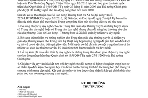 Công văn 4808/BGDĐT-GDTX giao nhiệm vụ đào tạo Nghề cho các Trung tâm giáo dục