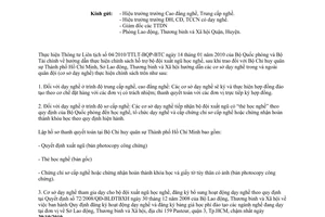 Công văn 7746/LĐTBXH-DN thực hiện chính sách hỗ trợ bộ đội xuất ngũ học nghề